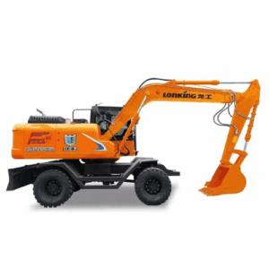 Lonking CDM6150W Wheeled Excavator – With Bucket & Hydraulic Hammer